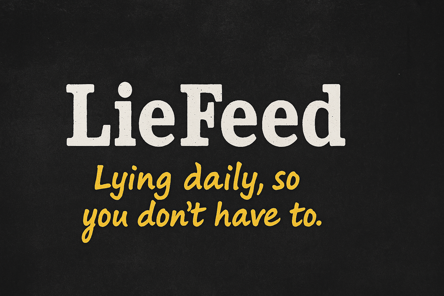 LieFeed logo